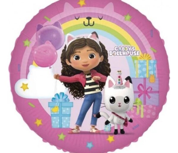 Foliový balonek Gábinin kouzelný domek, Gabby’s Dollhouse, 43 cm