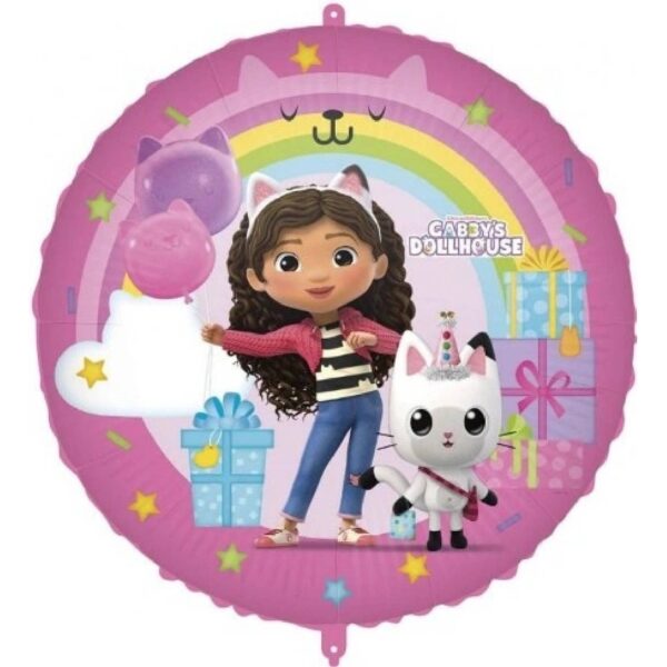 Foliový balonek Gábinin kouzelný domek, Gabby's Dollhouse, 43 cm
