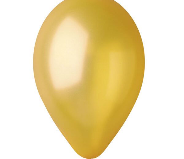 Balónek Gemar metalic zlatý 30 cm