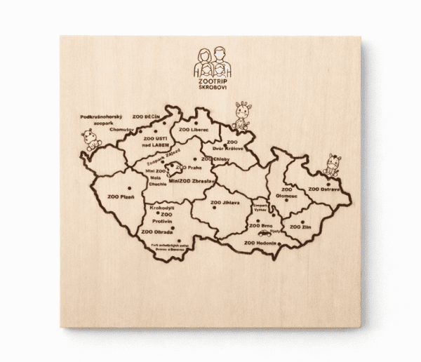 Vlastní – ZOO mapa