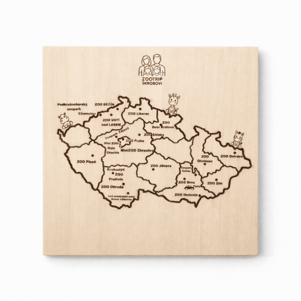Vlastní - ZOO mapa